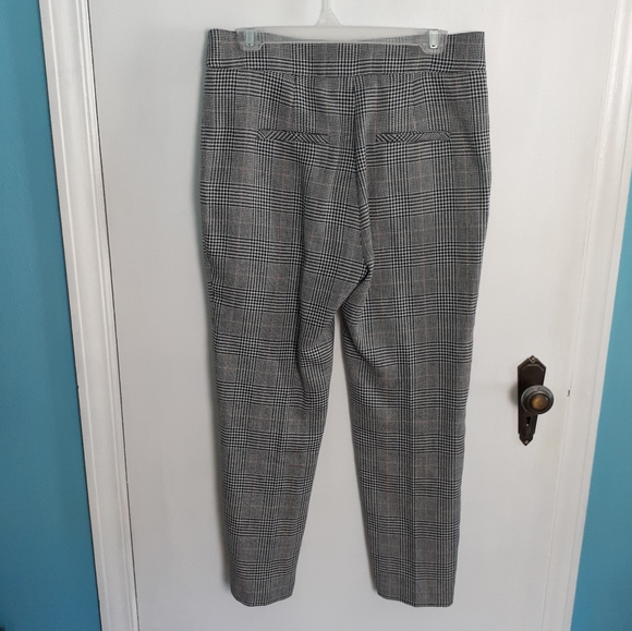 Veronica Beard Gemini Plaid Trousers 8 - Picture 3 of 6